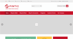 Desktop Screenshot of fintie.com
